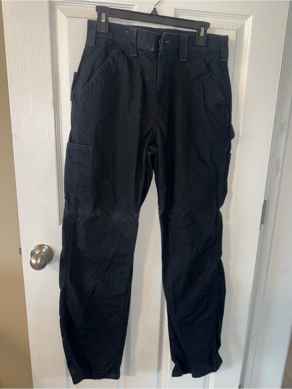 Carhartt Black Cargo Pants with Utility Pockets